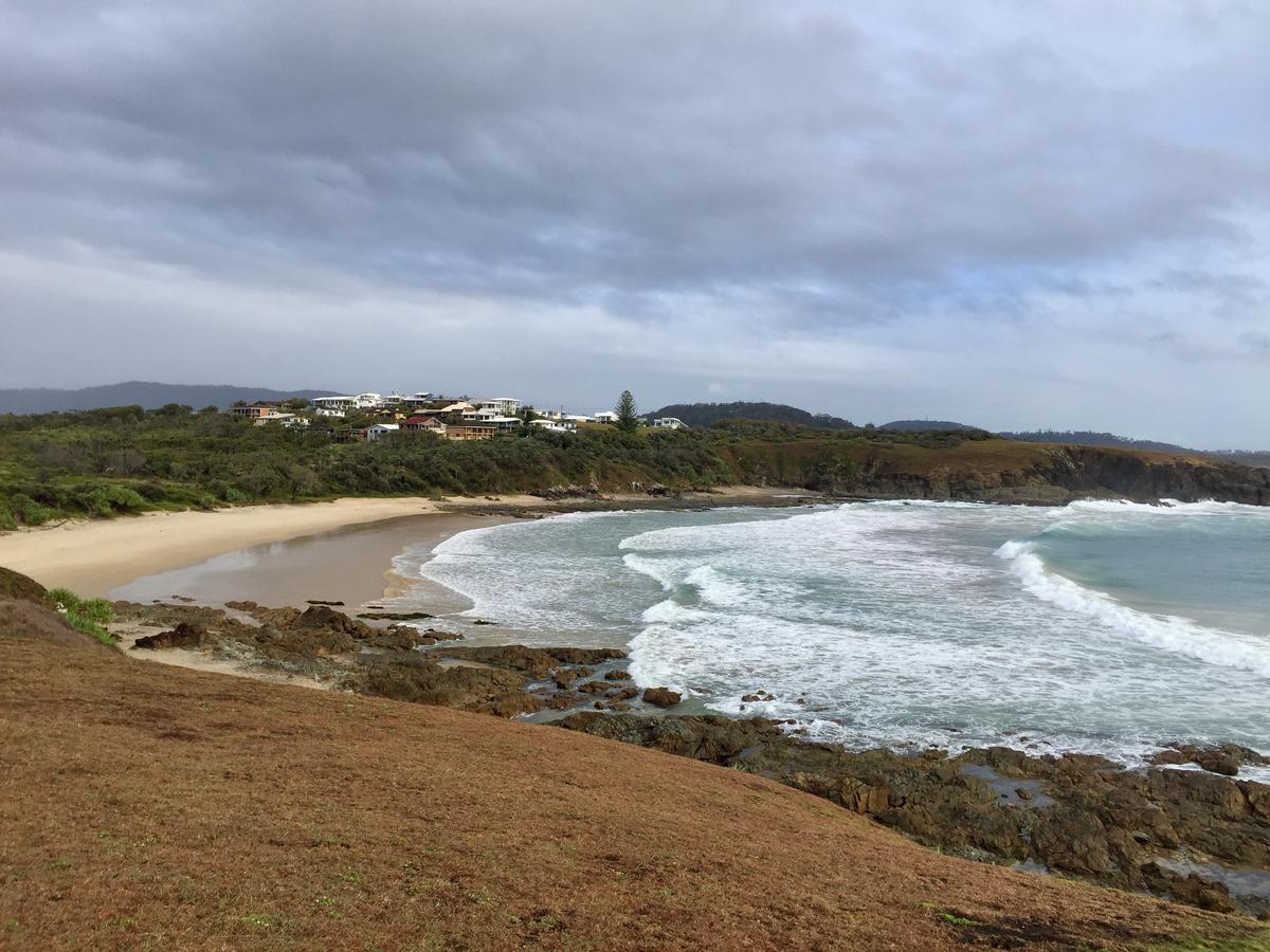 Arthouse Beachfront Accommodation Emerald Beach Exterior foto